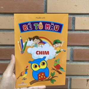 Bé tô màu - Chim